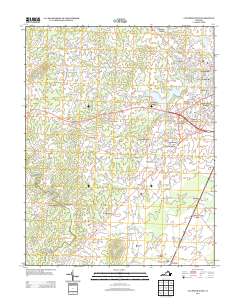 Culpeper West 2013 topographic map thumbnail