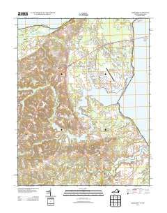 Dahlgren 2013 topographic map thumbnail