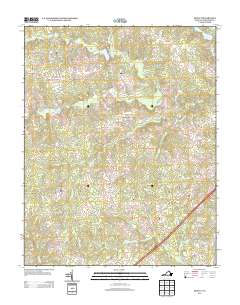 DeWitt 2013 topographic map thumbnail