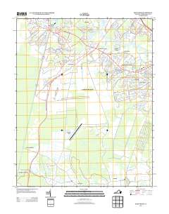 Deep Creek 2013 topographic map thumbnail