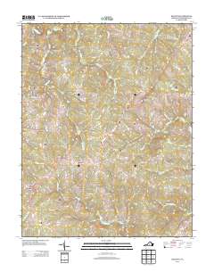 Dillwyn 2013 topographic map thumbnail
