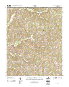 Drakes Branch 2013 topographic map thumbnail