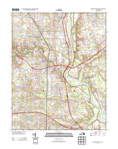 Drewrys Bluff 2013 topographic map thumbnail
