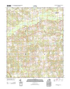 Drewryville 2013 topographic map thumbnail