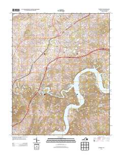 Dublin 2013 topographic map thumbnail