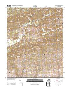 Dungannon 2013 topographic map thumbnail