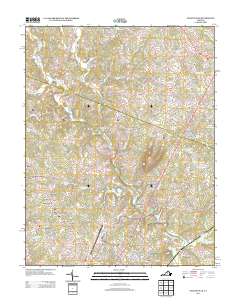 Earlysville 2013 topographic map thumbnail