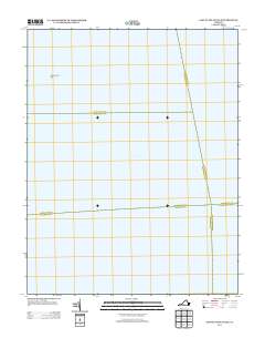 East of Deltaville 2013 topographic map thumbnail
