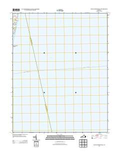 East of Reedville 2013 topographic map thumbnail