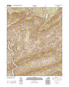 Eggleston 2013 topographic map thumbnail