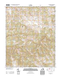 Elk Creek 2013 topographic map thumbnail