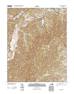 Elliston 2013 topographic map thumbnail