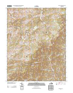 Endicott 2013 topographic map thumbnail