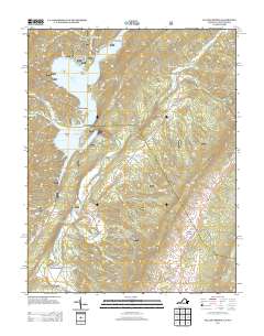 Falling Spring 2013 topographic map thumbnail