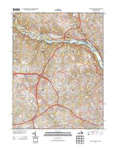 Falls Church 2013 topographic map thumbnail