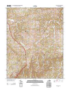 Fancy Gap 2013 topographic map thumbnail