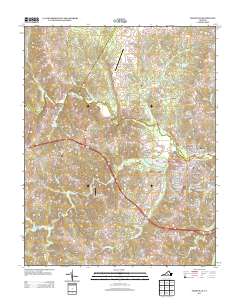 Farmville 2013 topographic map thumbnail