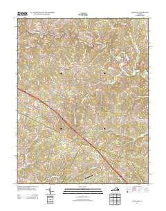 Ferncliff 2013 topographic map thumbnail
