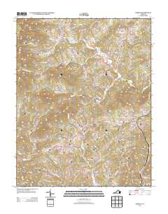 Ferrum 2013 topographic map thumbnail