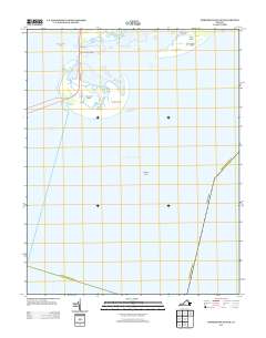 Fishermans Island 2013 topographic map thumbnail