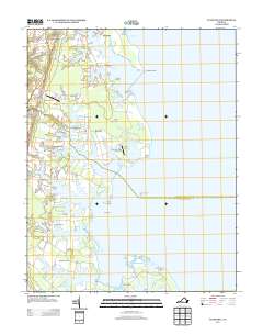 Fleets Bay 2013 topographic map thumbnail