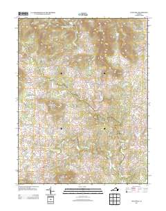 Flint Hill 2013 topographic map thumbnail
