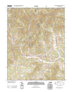 Forks of Buffalo 2013 topographic map thumbnail