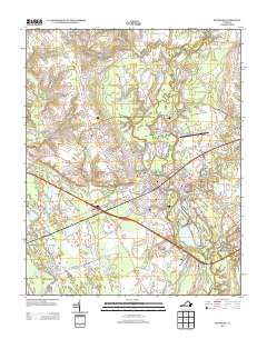 Franklin 2013 topographic map thumbnail