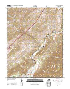 Glasgow 2013 topographic map thumbnail