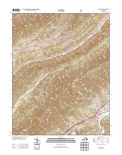 Glenvar 2013 topographic map thumbnail