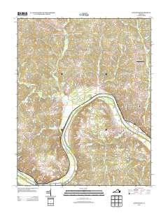 Goochland 2013 topographic map thumbnail