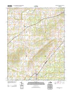 Gordonsville 2013 topographic map thumbnail