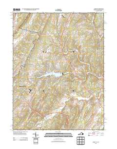 Gore 2013 topographic map thumbnail