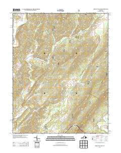 Green Valley 2013 topographic map thumbnail