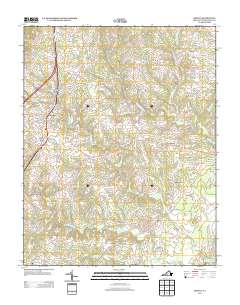 Gretna 2013 topographic map thumbnail