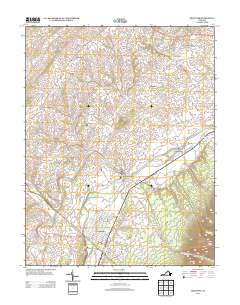 Grottoes 2013 topographic map thumbnail