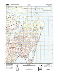 Hampton 2013 topographic map thumbnail