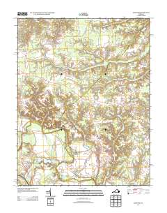 Hanover 2013 topographic map thumbnail