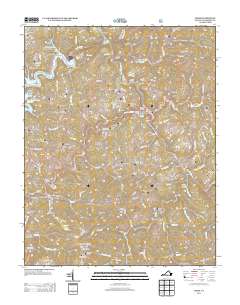 Haysi 2013 topographic map thumbnail