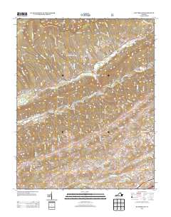 Hayters Gap 2013 topographic map thumbnail