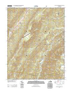Healing Springs 2013 topographic map thumbnail