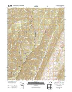 Hightown 2013 topographic map thumbnail