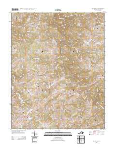 Hillsville 2013 topographic map thumbnail