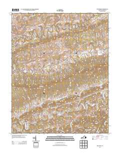 Hiltons 2013 topographic map thumbnail