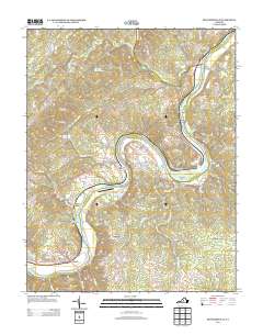 Howardsville 2013 topographic map thumbnail