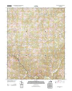 Huddleston 2013 topographic map thumbnail