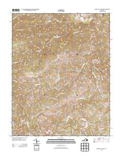 Indian Valley 2013 topographic map thumbnail