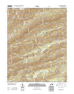 Interior 2013 topographic map thumbnail