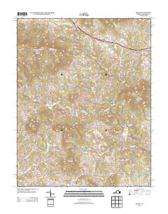Irving 2013 topographic map thumbnail