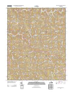 Keen Mountain 2013 topographic map thumbnail
